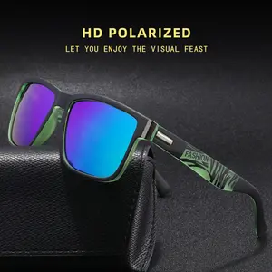 FASHION Kacamata Pria Terpolarisasi UV400 Memancing Bersepeda Olahraga Sunglasses Eyewear HD Polarized Bahan TAC PC Ringan Nyaman Digunakan Unisex