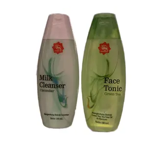 Pembersih Wajah VIVA Milk Cucumber untuk Kulit Cerah - Vitamin, Cleanser, Hitam, Pelembab, Pencerah, Facial, Perawatan