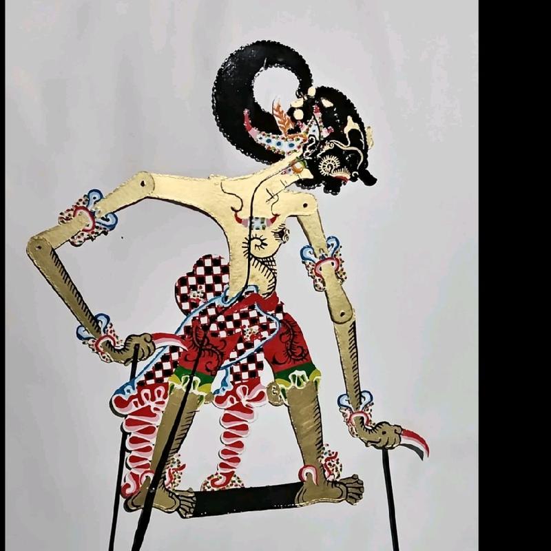 wayang werkudara solo 65cm WAYANG KERTAS - Shop | Tokopedia