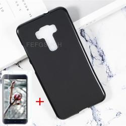 Cover Trasparente Morbida Per Asus Zenfone 3 ZE552KL - Custodia In TPU Siliconico Con Stilo, Design Lupo