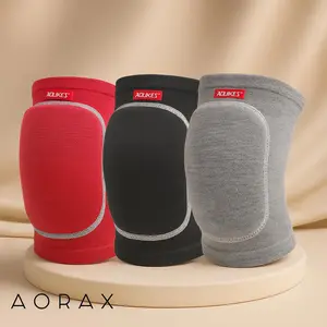 [ Aorax ] Kneepad Aolikes Protector Knee Girl Pelindung Lutut Support Olahraga Training Outdoor With Basic Elastis Strech Padding Thick Anti Melorot Sutra Lateks Spons Busa Premium KHAOLPAD