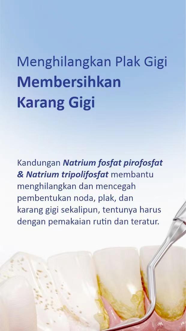 Product Introduction of DOKTERGIGI COD 2pcs Pasta Gigi Biofarmasi untuk Memperbaiki Masalah Gigi dan Memperbaiki Agen Pemisah Perbaikan Cepat Gigi Berlubang Mulut Mulut 4