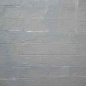 Paket 10 Lembar - Wallpaper Dinding 3D Foam Motif Batu Bata Stiker Dinding Timbul Anti Air 35 X 30 Cm