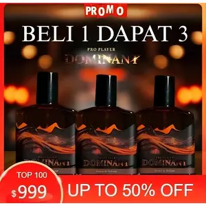 PARFUM PRO PLAYER DOMINANT BELI 1 DAPAT 3 EXTRAIT DE PARFUME - PRO PLAYER SERIES terlaris TAHAN LAMA