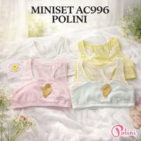 Gambar Polini - Bra Sport Wanita Tanpa Busa Miniset Dewasa Berpori AC996 - ABU MUDA dari Polini_NEW Kota Administrasi Jakarta Barat 3 Tokopedia