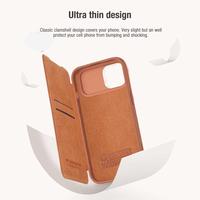 Gambar New Case For IPhone 15 / Pro / Plus / Pro Max Nillkin Qin Pro Leather Original Casing Hard Flip Cover Book Soft dari Original Shop Nillkin Kota Administrasi Jakarta Pusat 5 Tokopedia
