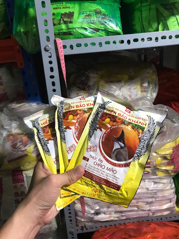  Combo Cám Chăm Chào Mào Hiển Bảo Khánh 200Gr Giúp Dưỡng Và Căng Lửa Chào Mào 