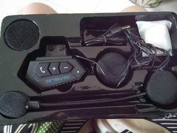 Product Review of GEARELEC BT12 Bluetooth 5.0 Helm Sepeda Motor Headset Suara Bass Tahan Air from 𝘬**𝘶 0