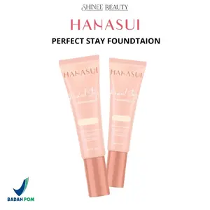 Foundation  hanasui original asli Wajah