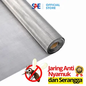 SAEID - Jaring Kasa Anti Nyamuk Serangga Jendela Ventilasi Net PP Nano Lebar 1M Jaring Nano Sejuk dan Nyaman 1x1m
