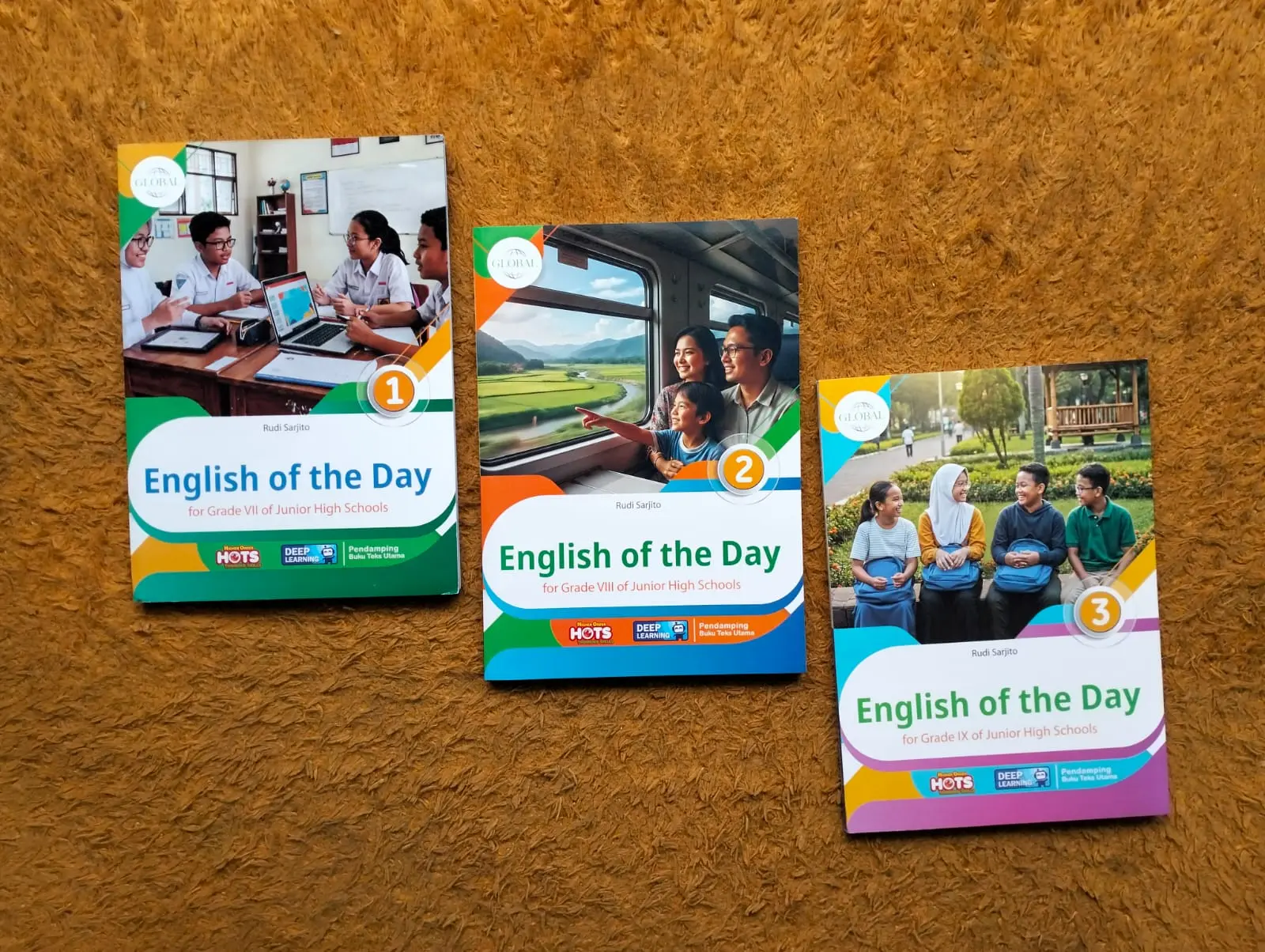 Buku Bahasa Inggris SMP / MTS Kelas 7 8 9 Global Tiga Serangkai Edisi Deep Learning