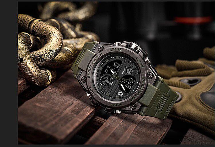 Product Introduction of Men Watch Waterproof Sports Men's Analog-Digital Watches 13