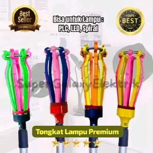 Tongkat penganti lampu  / Stik Pengganti Lampu / Tongkat Pengganti Lampu Plafon / Stik Lampu / Tongkat Lampu(WARNA RANDOM)