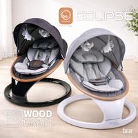 Gambar Babyelle Eclipse With Wood Grain Automatic Baby Swing BE 1221 - Solar White dari Babyelle Indonesia Kota Administrasi Jakarta Barat 1 Tokopedia