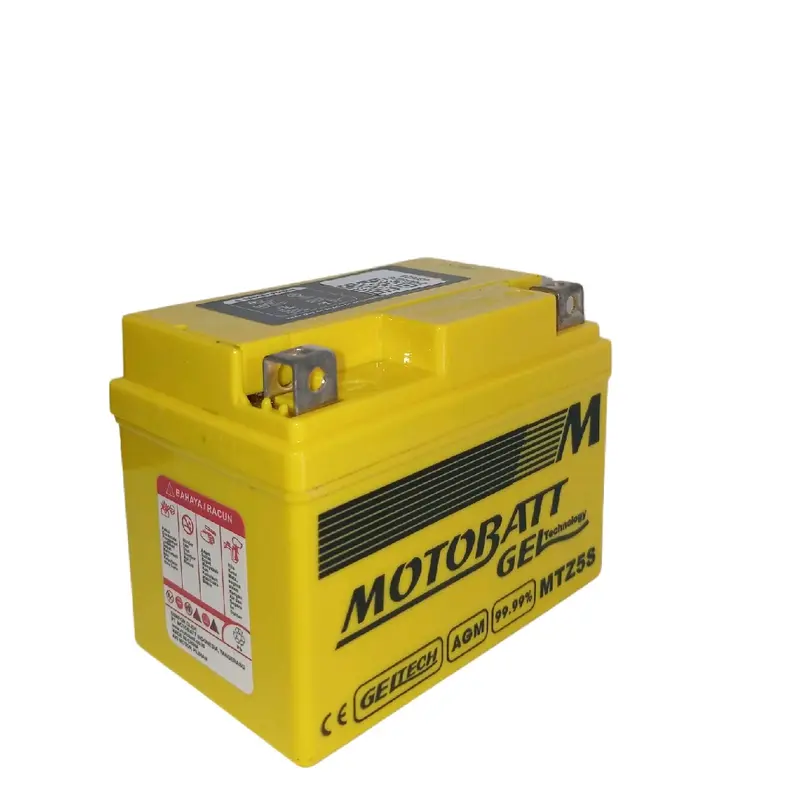Original Aki Motobatt MTZ5S vixion , mx new, ,blade , beat karbu , kahrisma , vario 110 aki motor kering Motobatt Original motobatt quadflex mb5u Accessories Motorcycle 2