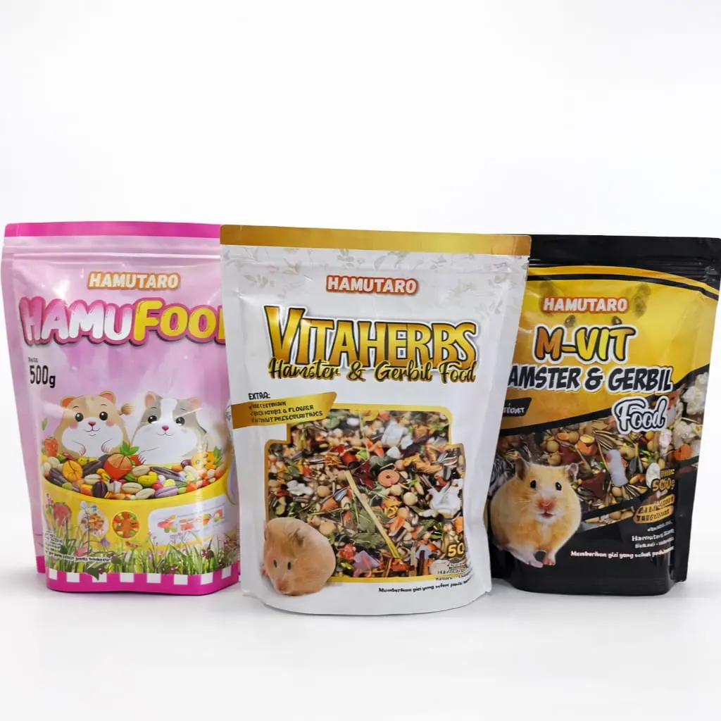 Rainbow Makanan Hamster Premium By Hamutaro Makanan Hamster Bervitamin