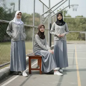 Leya - Alifa Bergo Daily Hijab Instan Nyaman Kerudung Sekolah