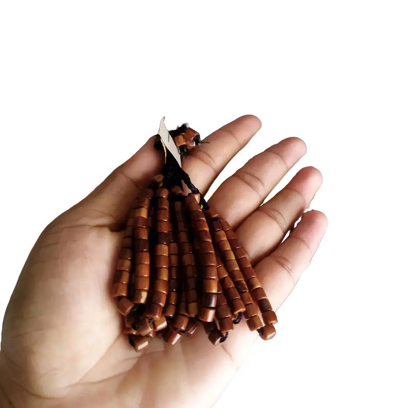 Paket hemat harga per 10pcs gelang kaukah ukuran anak motif marjan dan merica 22 butir 0