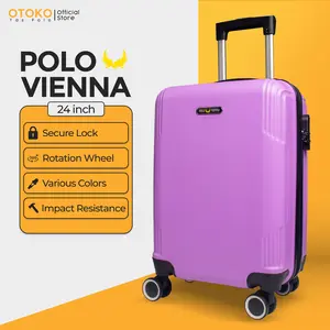 Koper 22 inch polo vienna koper bagasi koper fiber Koper Murah bisa COD tidak masuk Kabin pesawat
