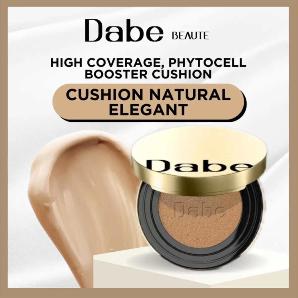 cushion natural elegan