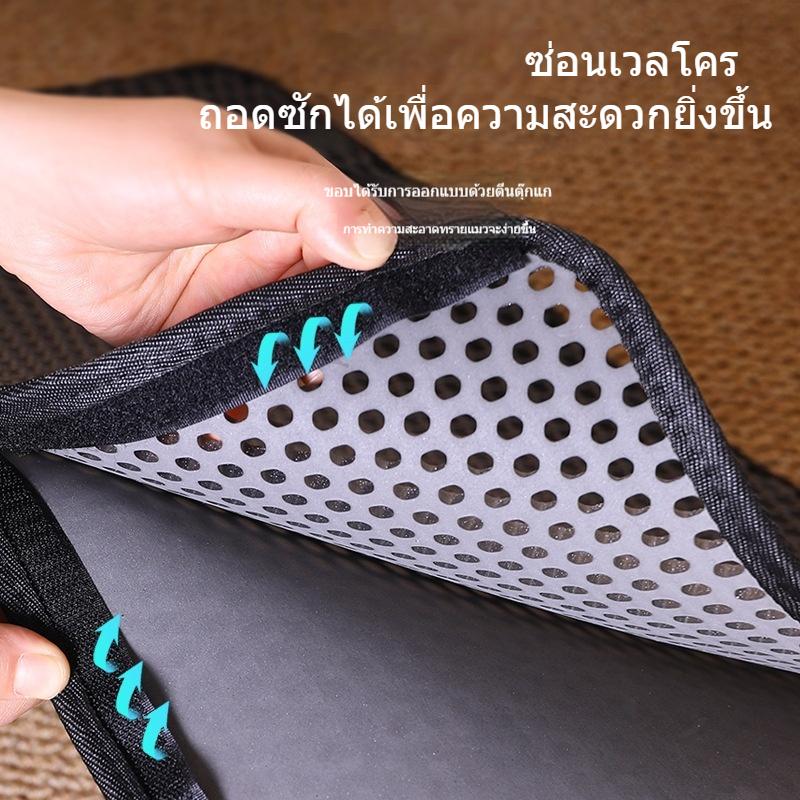 Tấm Lót Cát Vệ Sinh Cho Mèo, Hai Lớp, Chống Thắt Lưng, Chống Thấm Nước, Gia Dụng, Hàng Mới Về, Được Làm Bằng Chất Liệu EVA, Có Thể Giặt Được, Thích Hợp Cho Mèo Và Chó, Nhà Sản Xuất Tấm Lót Thú Cưng 2