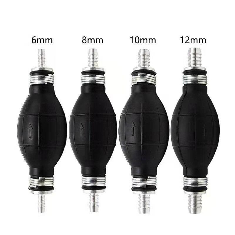 Bulb Fuel Pump/Pompa Tangan Primer/ 6mm - 12mm Pompa Bahan Alloy/Bulb Bahan Logam Dan Karet Untuk Minyak Bensin Solar 7
