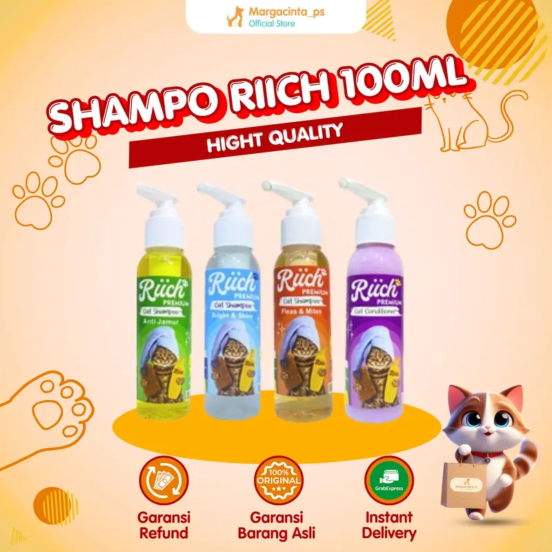 Shampo Premium High Quality RIICH 100ML Banyak Manfaat 0