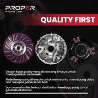 Gambar ROPER RACING LINE MAGIC PULLEY SET KVY BEAT KARBU SCOOPY KARBU SPACY KARBU PROPER RACING LINE dari Proper Racing Line Kota Administrasi Jakarta Utara 4 Tokopedia