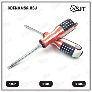 Obeng Bolak Balik Amerika 4 inch 5 Inch / Obeng 2 Way USA 4 inch 5 Inch HSJ