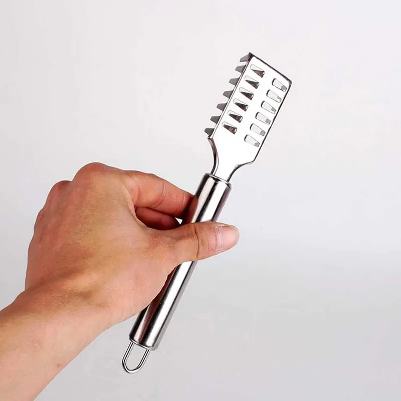 LISM Peeler Pisau Pengupas Sisik Ikan Fish Skin Scraper Stainless - FKW30 2