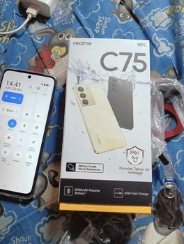 Product Review of (EXCLUSIVE ANDRIYADISHOP) REALME C75 8/128 & 8/256 & C75X 8/128 GARANSI RESMI from G**🤔 2