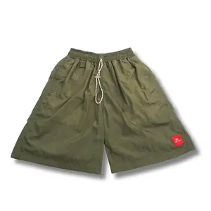 Celana Pendek Boardshort Nylon crincle ~ Army