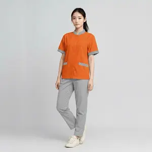 Lune Raynea Seragam Suster | Seragam Babysitter / Seragam Perawat Wanita Oka shanghai Lengan Pendek