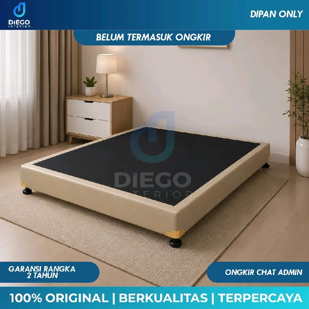 Divan dipan TANPA SANDARAN ukuran 100x200