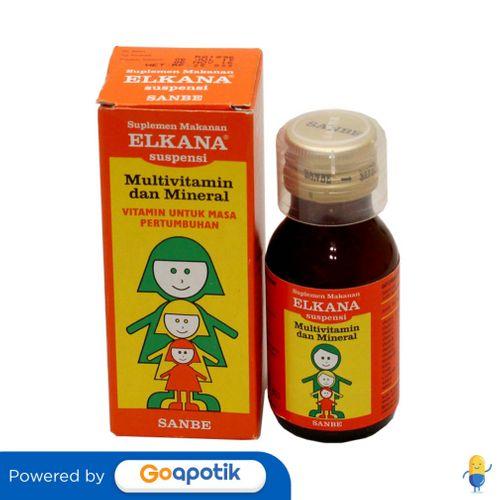 Gambar ELKANA SYRUP ISI 60 ML BOTOL dari Klinik Astuti Medika Pratama By GoApotik Kab. Bekasi Tokopedia