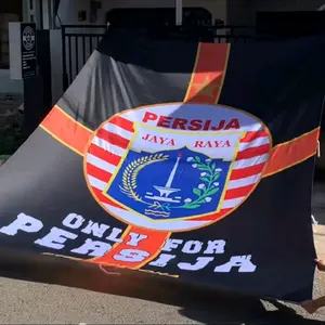 Produk Favorit + Free Bonus Flag Persija + Bonus Sticker Bendera Persija + Giant Flag Printing Persija + Mini Flag Persija + Umbul Umbul Printing Persija  + Spanduk Kain Persija
