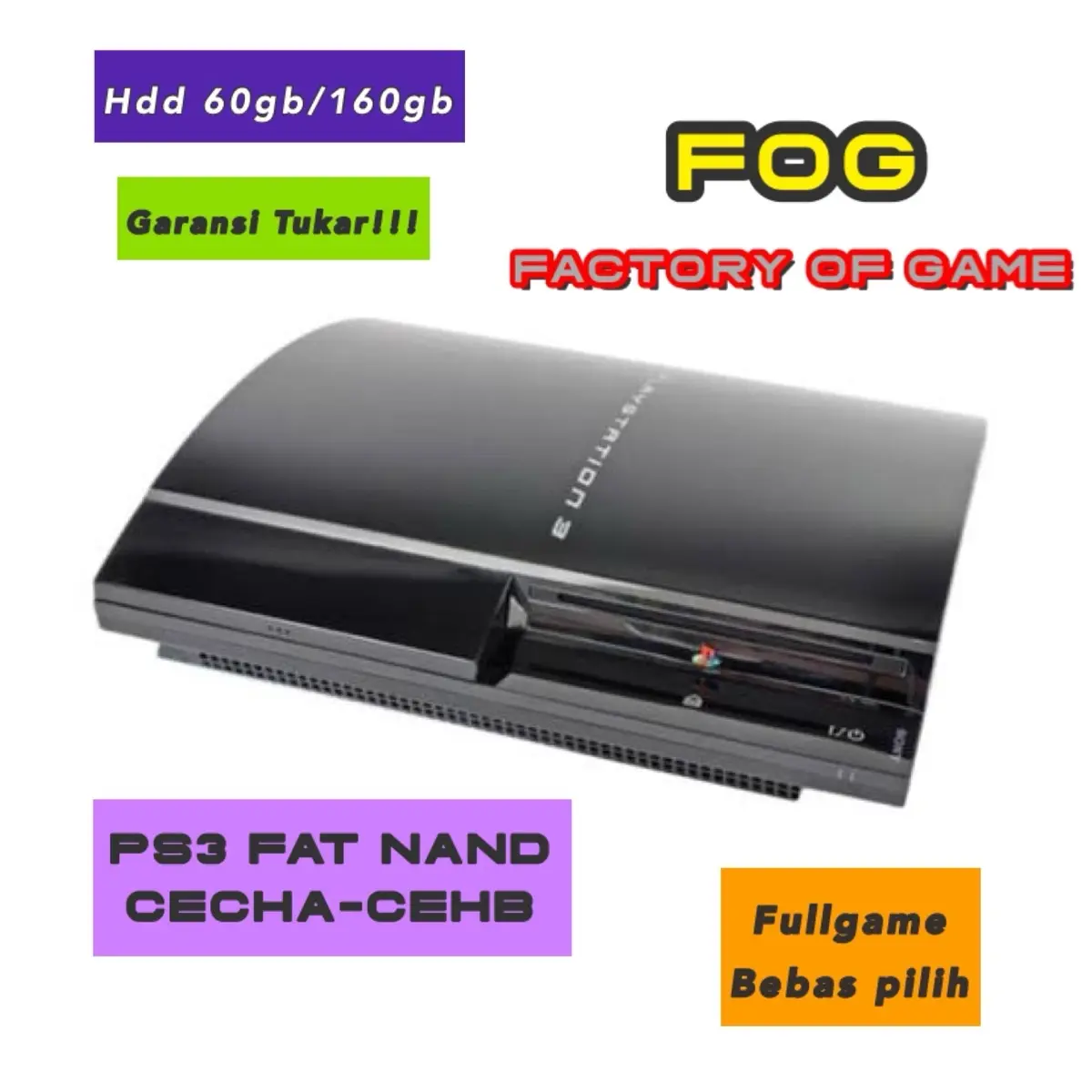 PS3 Fat Port 4 Nand CECHA-CECHB