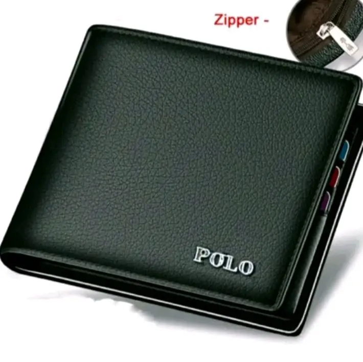 Dompet pria Distro Dompet kulit sintetis Dompet Fashion FREE BOX Dompet cowo kartu