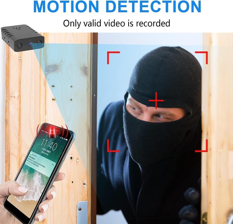 Product Introduction of Wireless WiFi Camera HD1080P Mini with Video Recording Live Feed,Baby Monitor with Night Vision,Remote Viewing for Surveillance Camera with iOS,Android APP 17