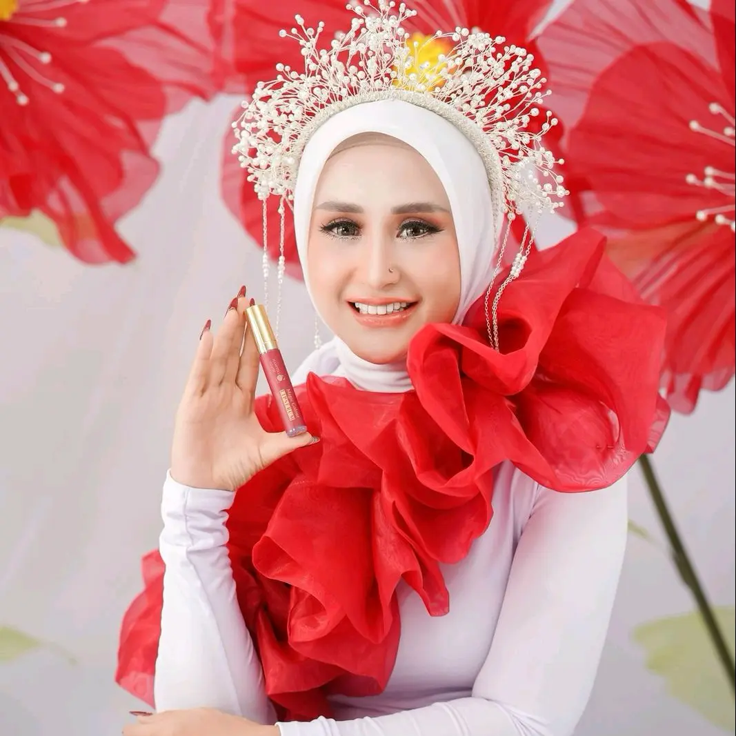 MAGIC COLOUR LIPSERUM BY MAMITHA GLOW Melembabkan Merawat Bibir Kering Warna Pink Natural Glossy