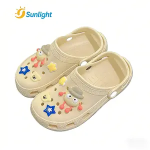Sunlight - Sandal Baim Bakpao Selop Baim Tali Belakang Dengan Eva Nyaman Ringan Anti Slip Harian (Cewek Dan Cowok) 575M-FZ