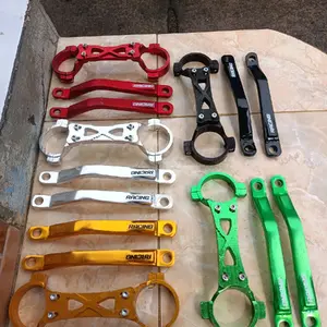 STABILIZER SHOK RK KING (BORGOL+BEGEL 1SET)BORGOL SEKOK DEPAN YAMAHA RK KING Karet Jok Motorcycle Penutup