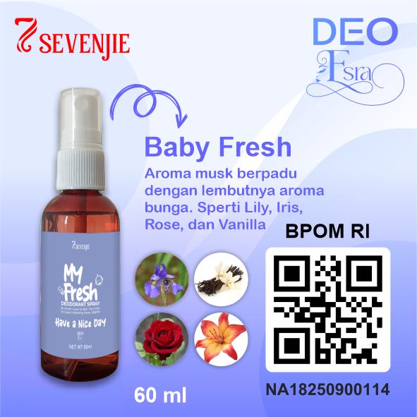 READY!! BUY 1 GET 3 Deodorant Spray 60ml Full Size | Deodorant tawas Full Size bebas paraben 24 bulan 5