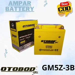 Aki Motor Mio Smile Vega zr F1zr Mio Sporty Jupiter Burhan AUTOBAT GM5Z-3B MF ACCU KERING