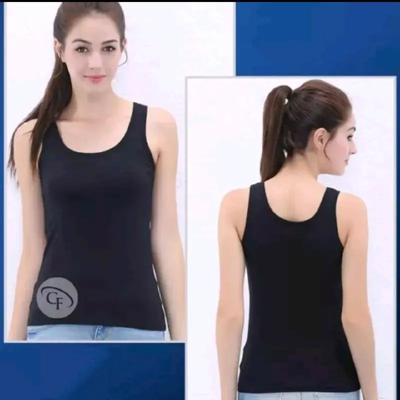 Singlet Dewasa Jumbo XXL / Tanktop Tali Gede Wanita Nyaman 3