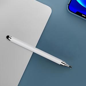 Lápiz táctil capacitivo 2 en 1 de doble cabeza, de alta sensibilidad y precisión, universal para iPad, iPhone y tabletas con pantalla táctil