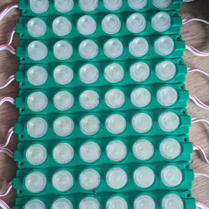 10pcs Lampu Led Modul 6 Mata Besar 12 Volt - 24 Volt Variasi Kolong Truk