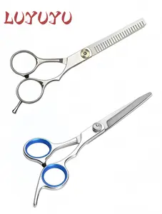 GUNTING POTONG RAMBUT STAINLESS SUPER TAJAM ANTI KARAT - GUNTING POTONG (N57) & GUNTING PENIPIS (N28) & GUNTING SET BIASA (8023)