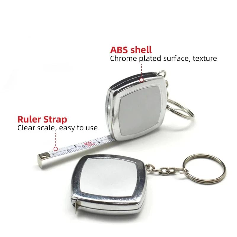 Product Introduction of Thước Dây Nhỏ, Dài 2 Mét, Hệ Mét Và Hệ Anh, Có Móc Chìa Khóa, Thước Dây Thép Mini, Bỏ Túi, Cầm Tay Và Nhỏ Gọn, Thích Hợp Mang Theo 20