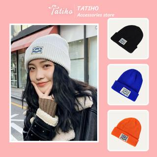 Nón len dệt kim unisex nam nữ màu trơn basic phong cách Hàn Quốc, Mũ len nhiều màu thời trang thu đông - Mã NL019